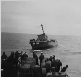 SC-705 under tow